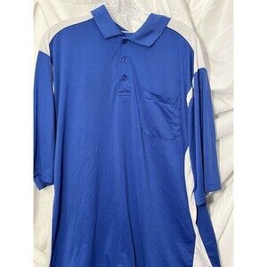 Tri-Mountain Polo Mens XLT Royal Blue